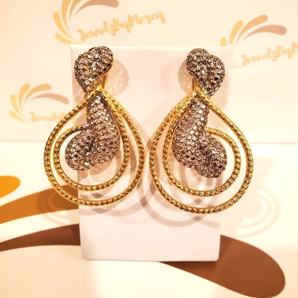 Italian gold plated Earrings